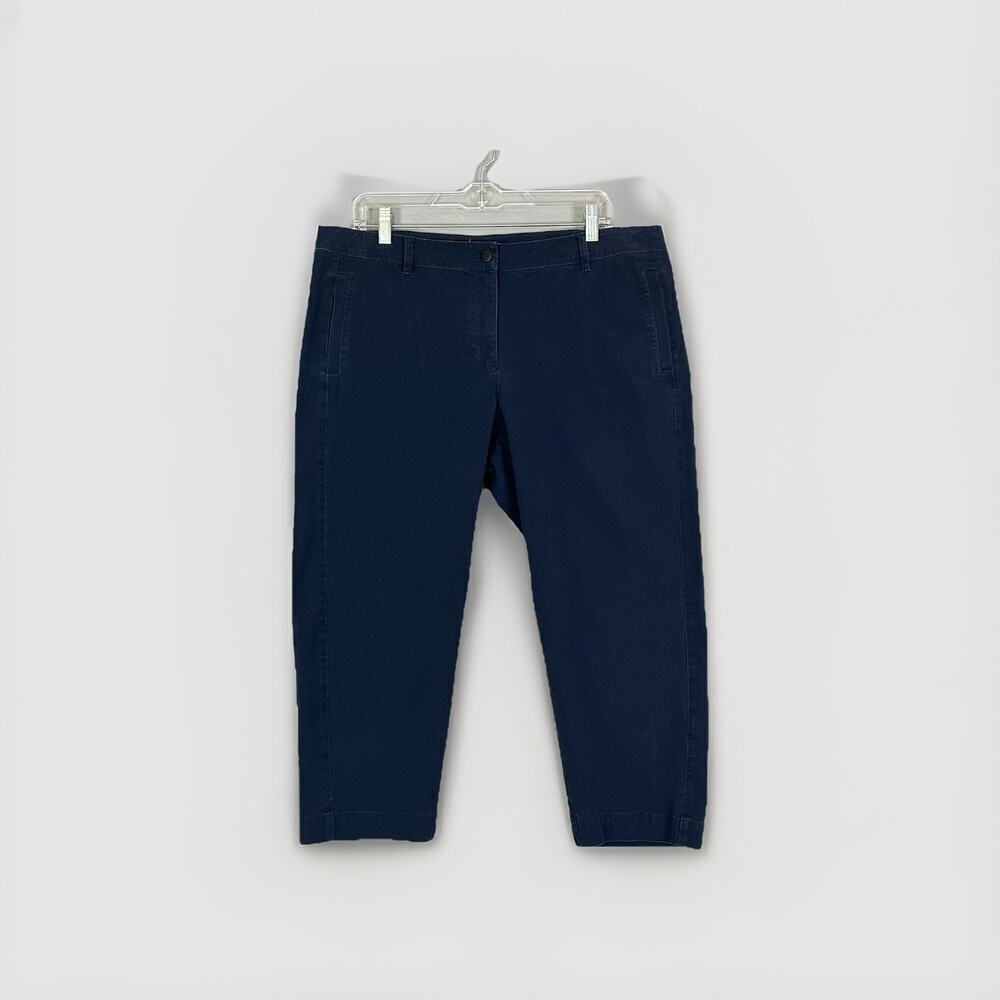 Eileen Fisher Pants Women SZ Large Organic Cotton Quality Classic Quiet Luxury